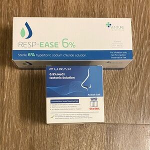 Venture Resp-Ease 6% Solution 60 count and .9%56 count